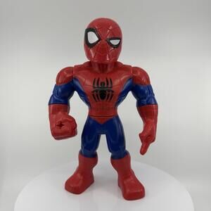 Hasbro 10" Marvel Spiderman Super Hero Playskool Chunky Mega Mighty Figure 2018
